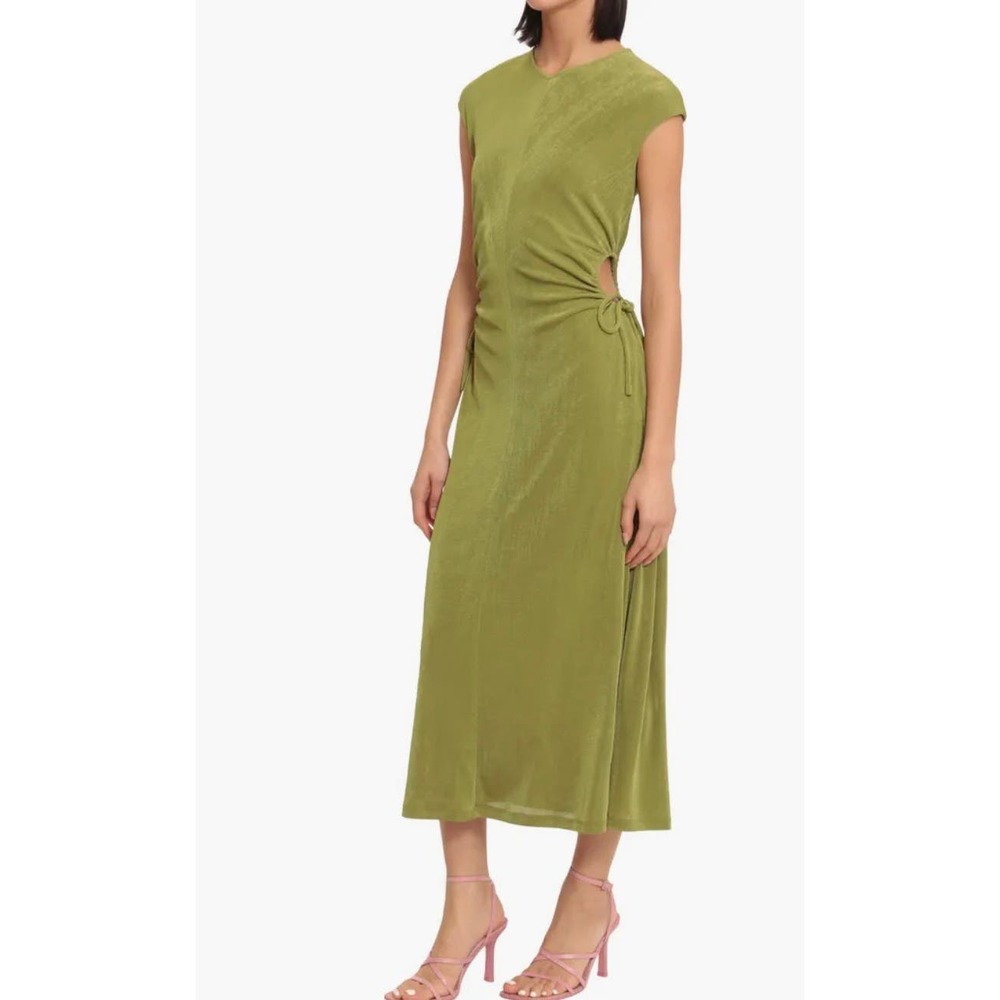 NWT / Donna Morgan for Maggy / Cap Sleeve Midi Dress / Date Night Dress